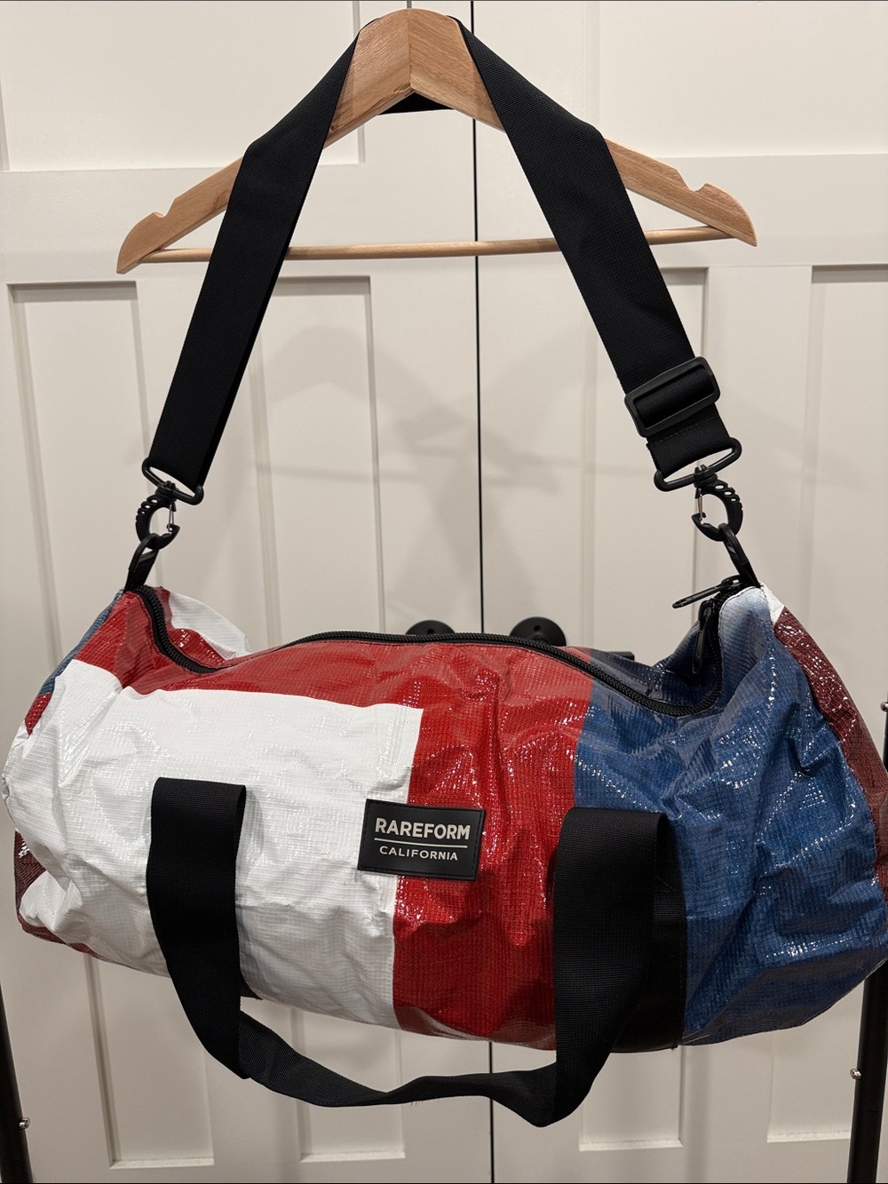 Rareform California Red White Blue Travel Duffel Bag